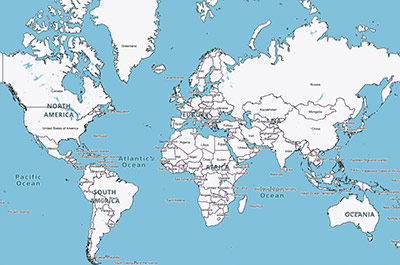 Mapa digital otros países